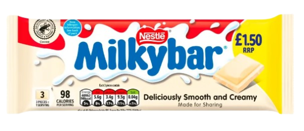 Milkybar Block £ 1.50